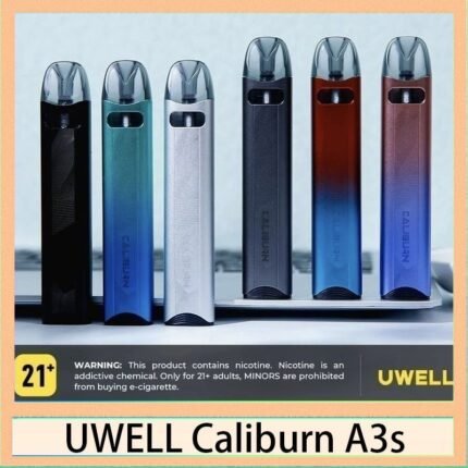 UWELL Caliburn A3S咖哩棒A3S POD電子煙主機官網評價說明書